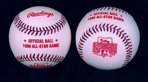 1996 All-Star Game Rawlings Official Major League Baseball