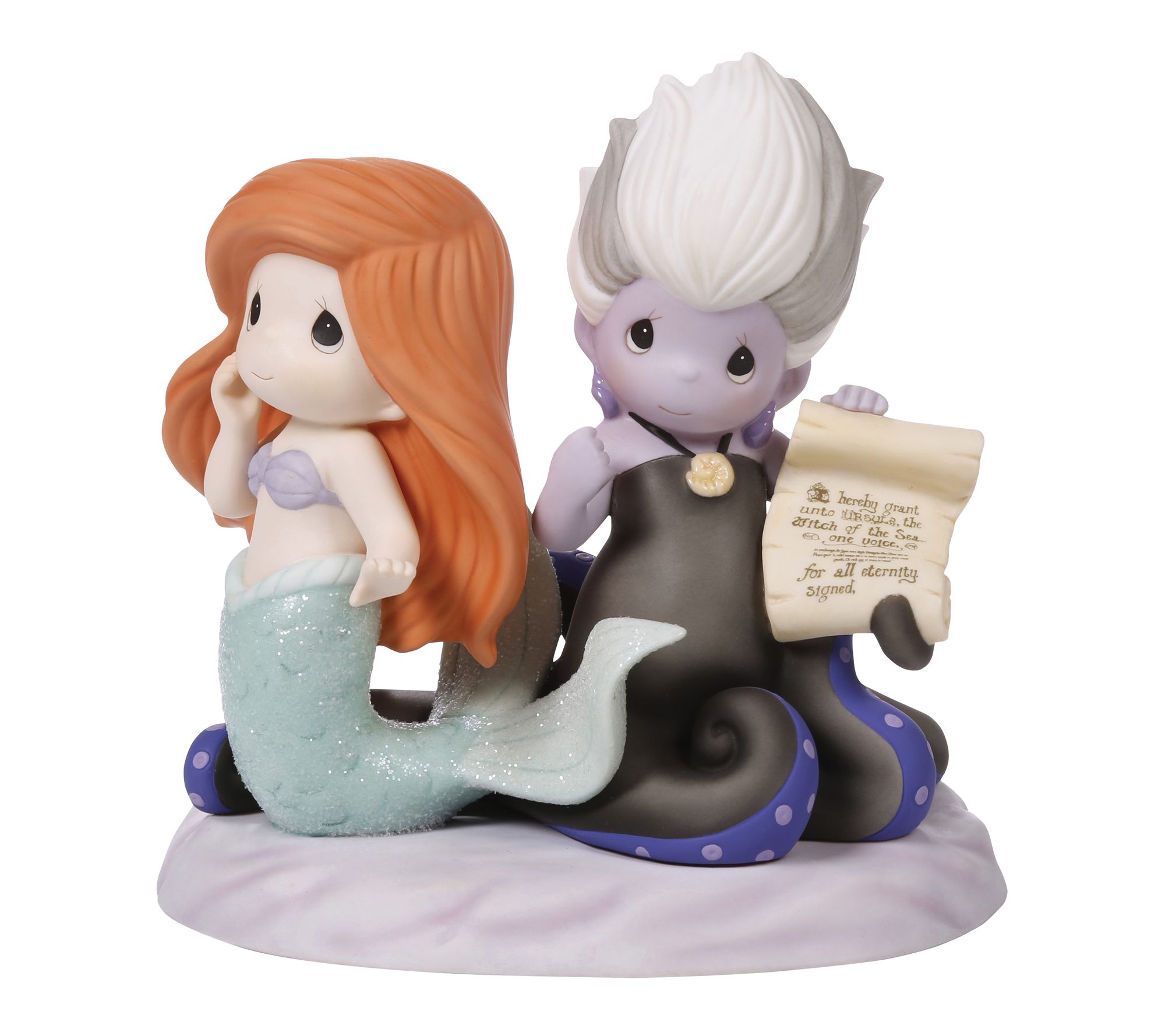 Precious Moments Disney Ariel and Ursula Figurine