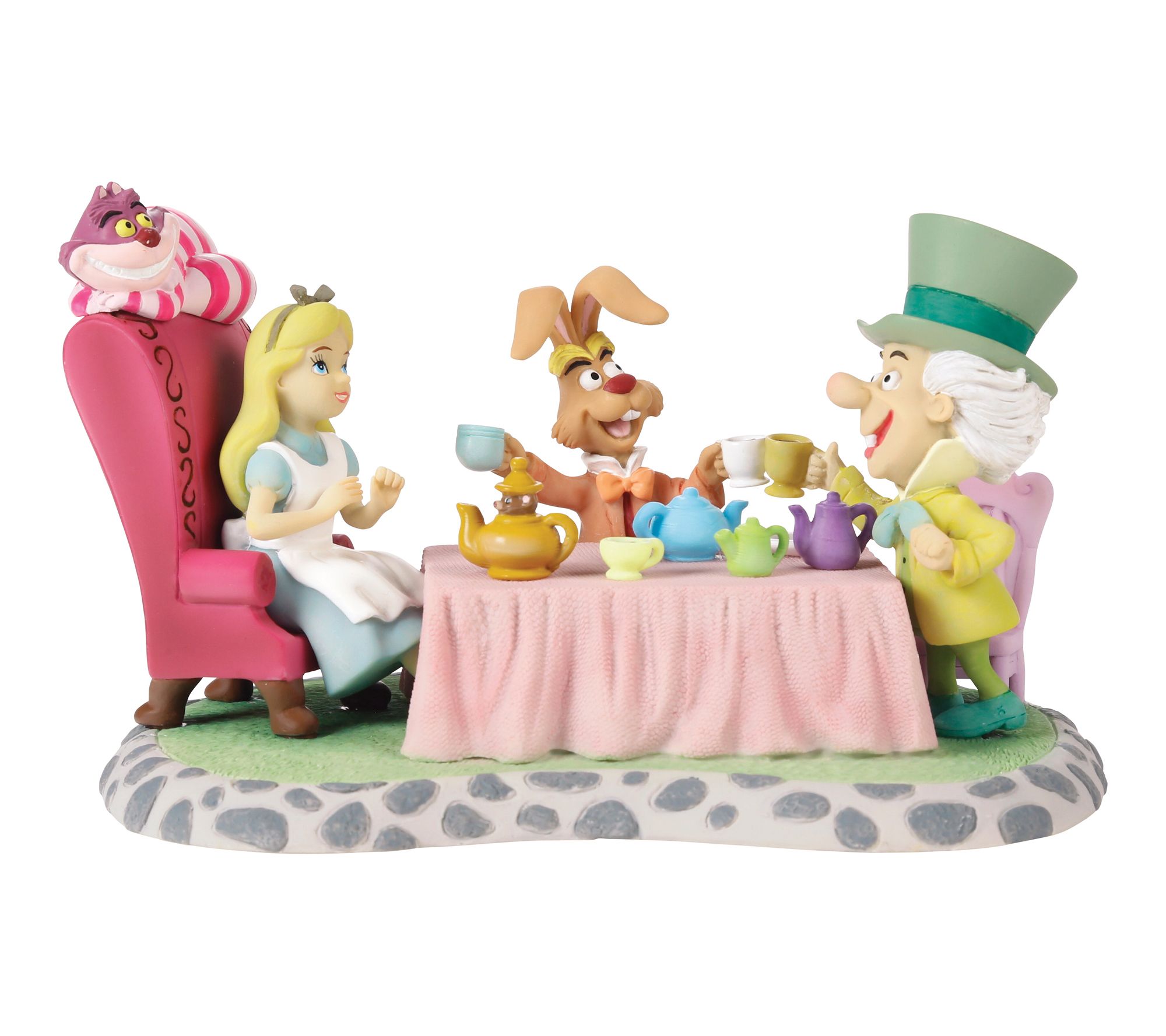 Precious Moments Disney Alice Tea Party Figurine