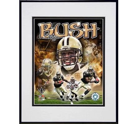 REGGIE BUSH 8X10 PHOTO NEW ORLEANS SAINTS PICTURE NFL FOOTBALL CLOSE ACTION