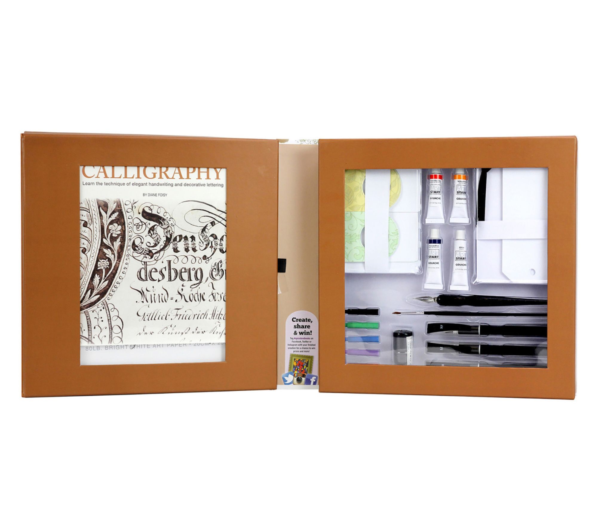 SpiceBox Introduction to Calligraphy Kit Set