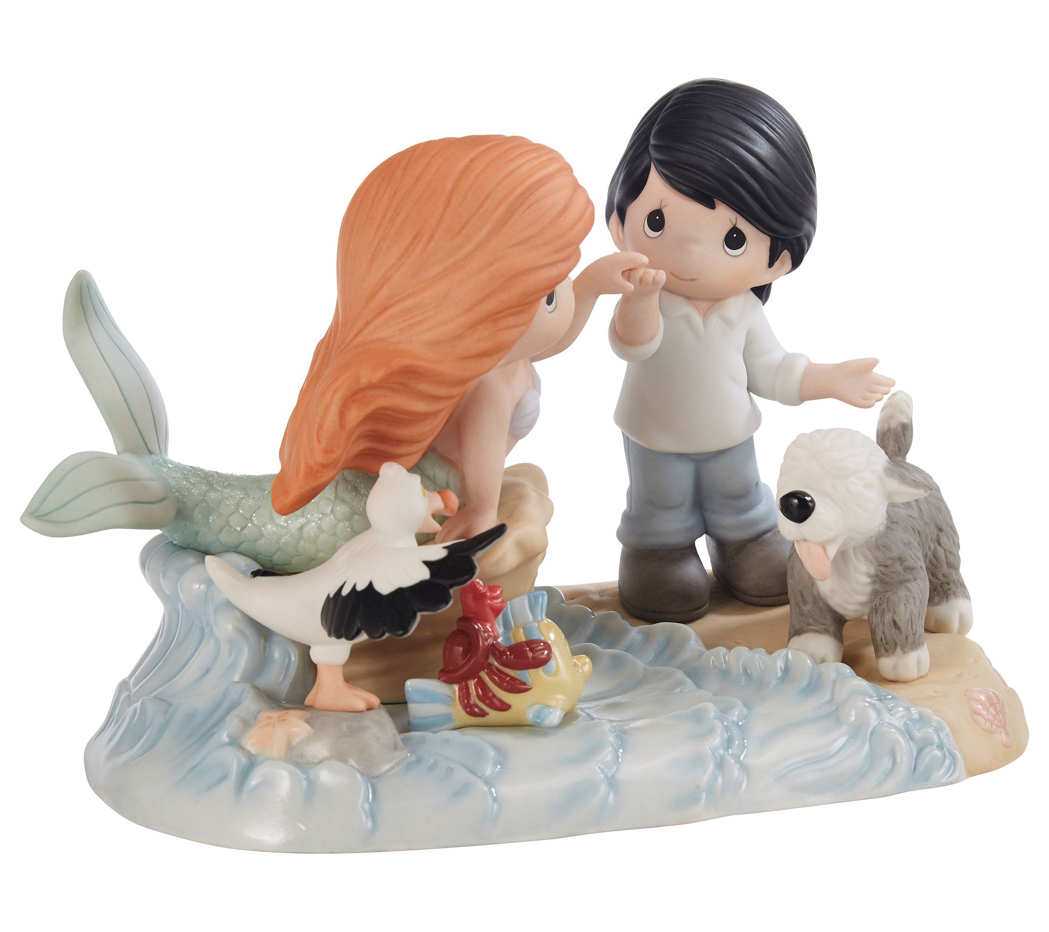 Precious Moments' Disney The Little Mermaid Fig urine Ltd Ed - QVC.com