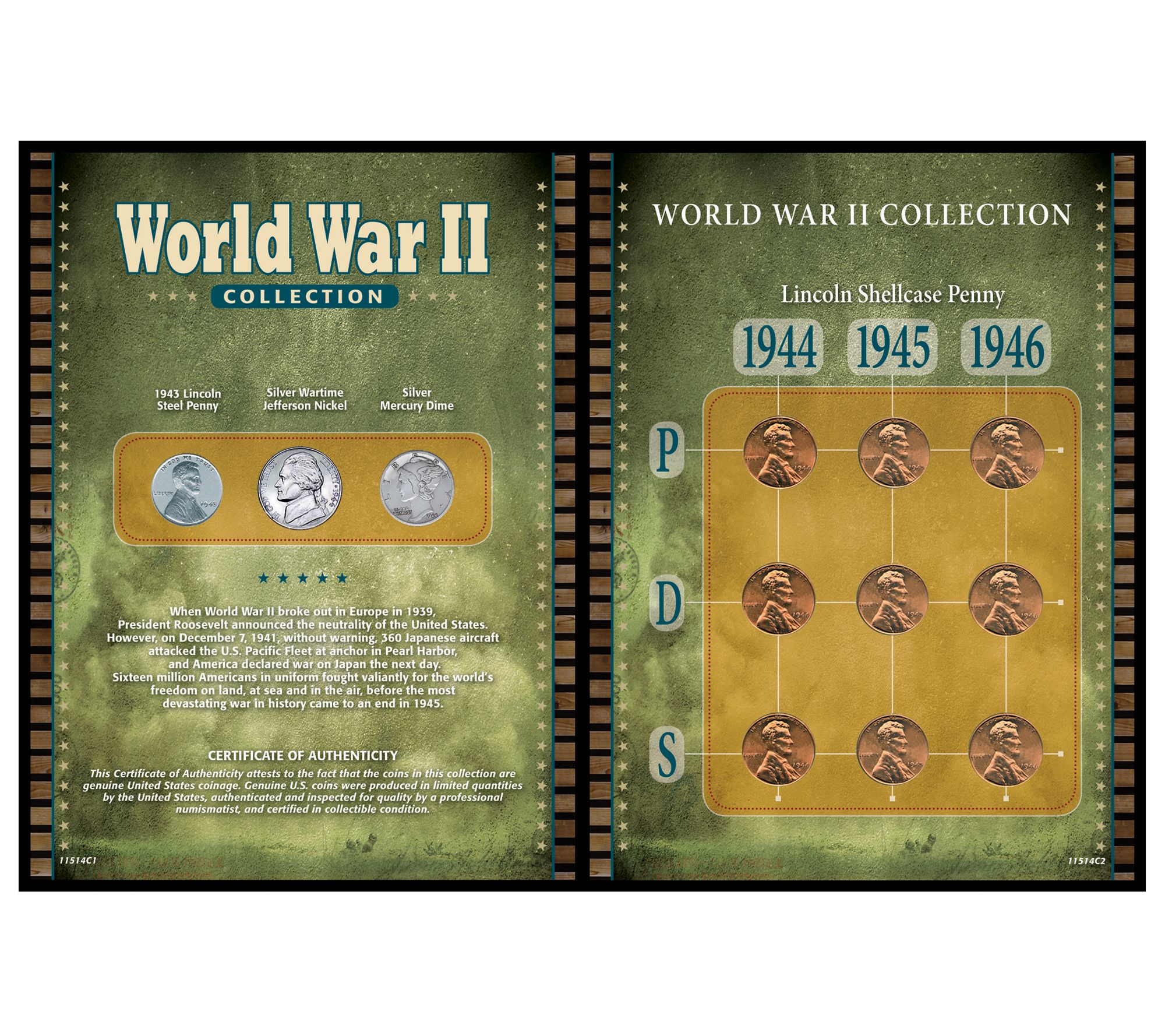 American Coin World War II Coin Collection - QVC.com