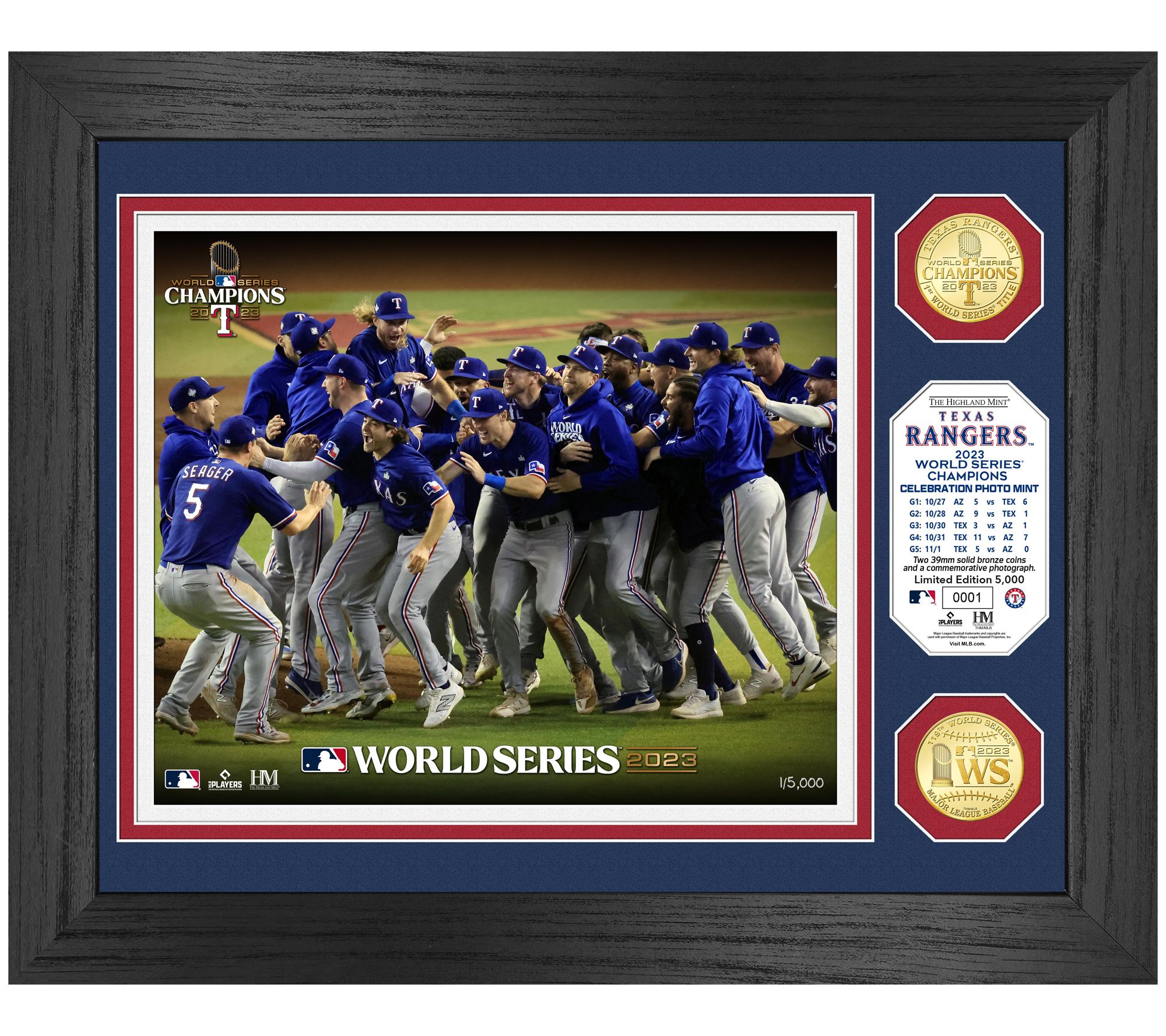 St. Louis Cardinals Highland Mint 11-Time World Series Champions Acrylic  Gold Coin Desk Top Display