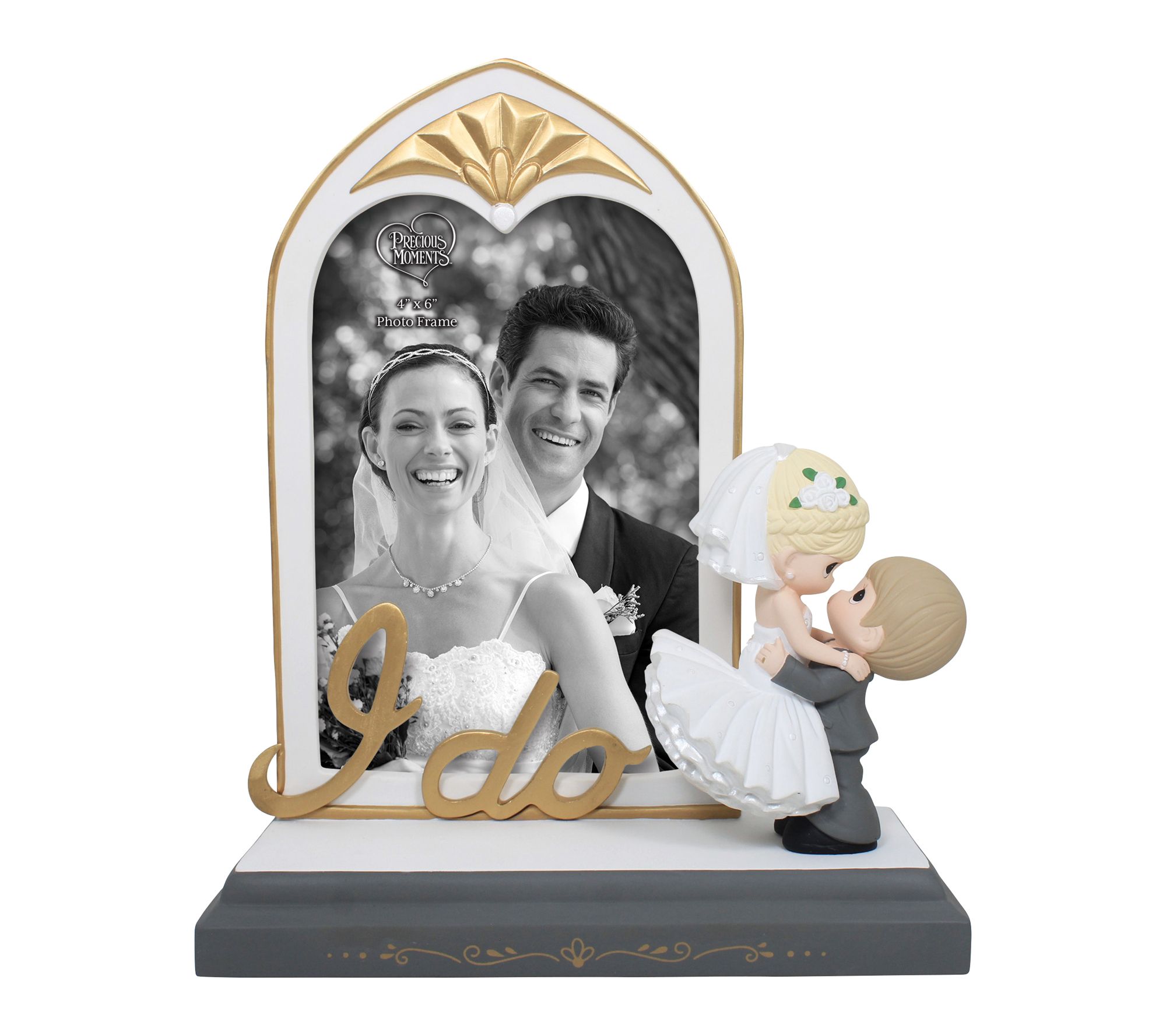 Precious Moments Bride & Groom Wedding Photo Frame