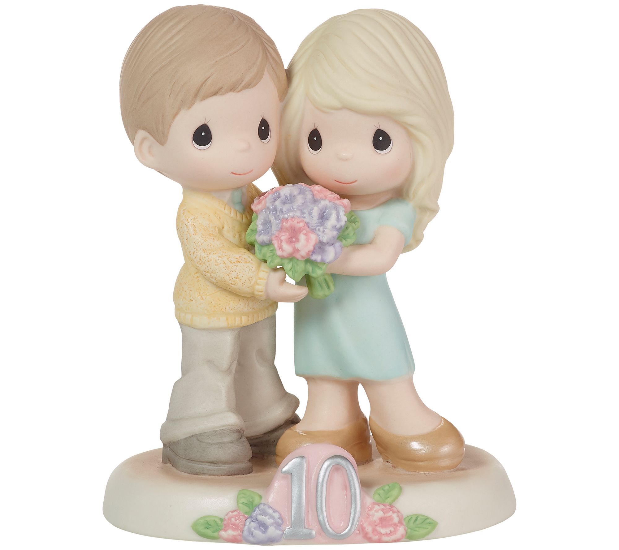 Precious Moments Ten Sweet Years Together Figurine