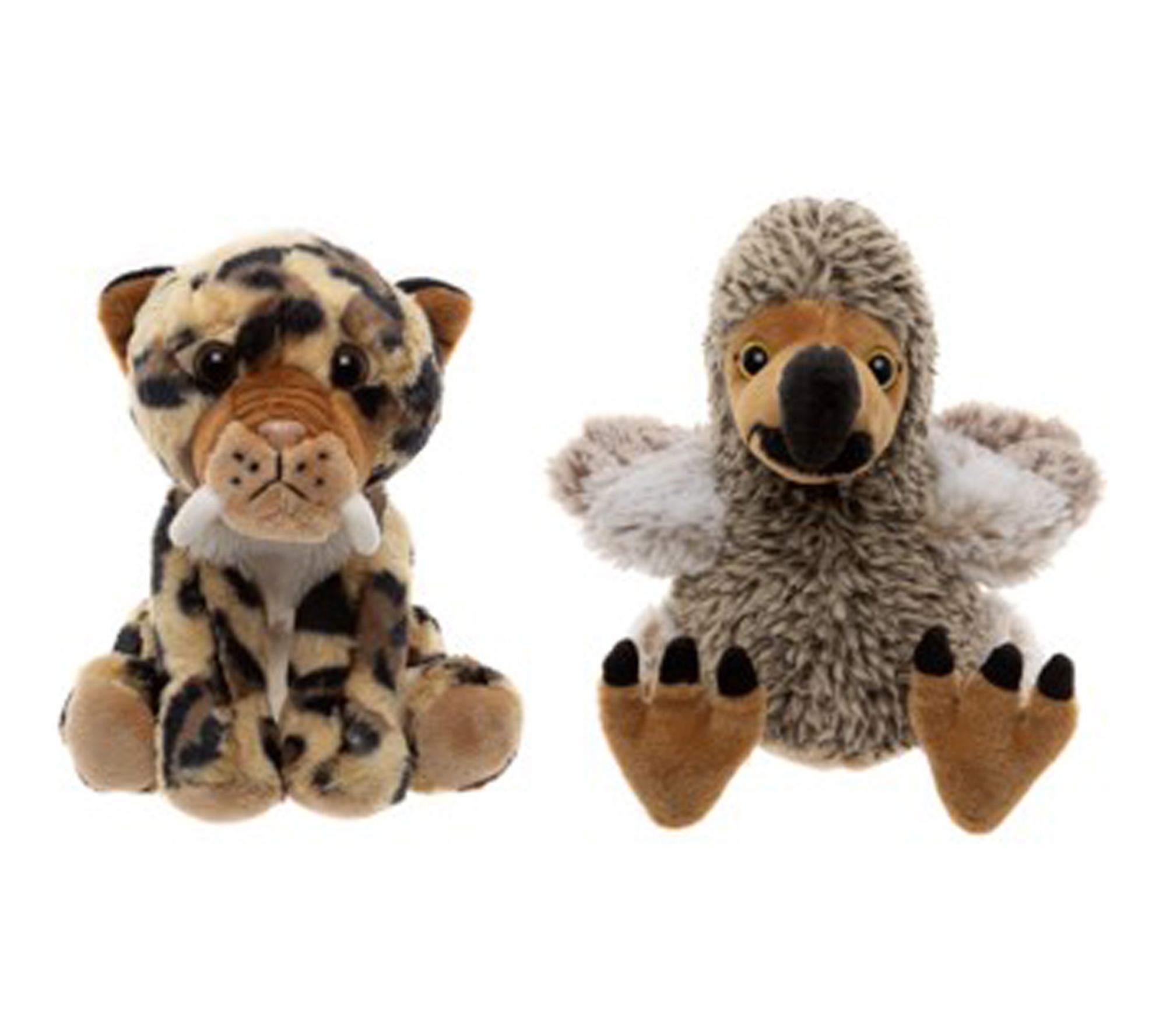 Charlie Bears Cuddle Cub Dodo and Saber Tooth Bundle