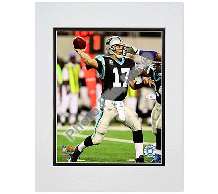 NFL Carolina Panthers Jake Delhomme Matted Photo 