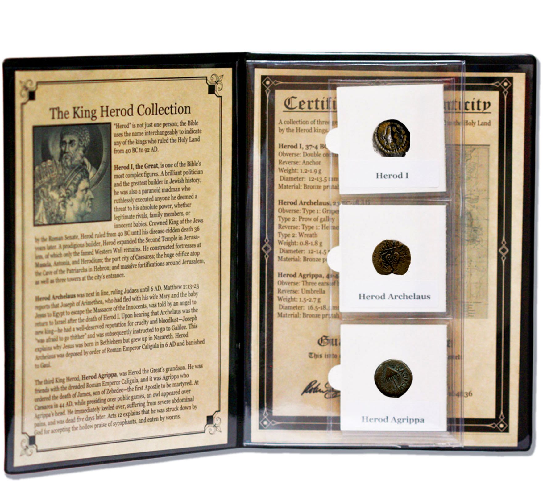 The King Herod Ancient Coin Collection - QVC.com