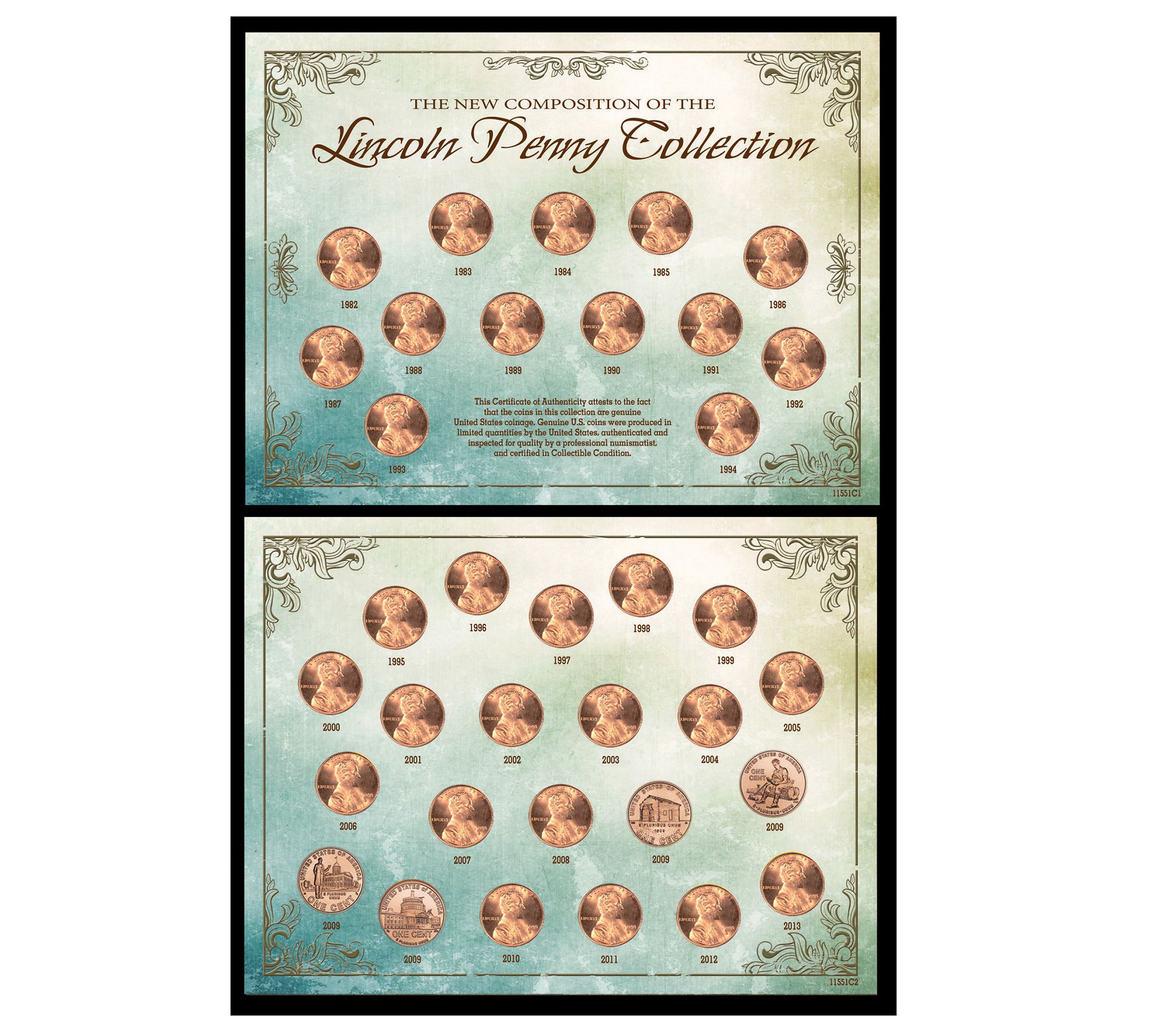 American Coin Lincoln Penny Coin Collection