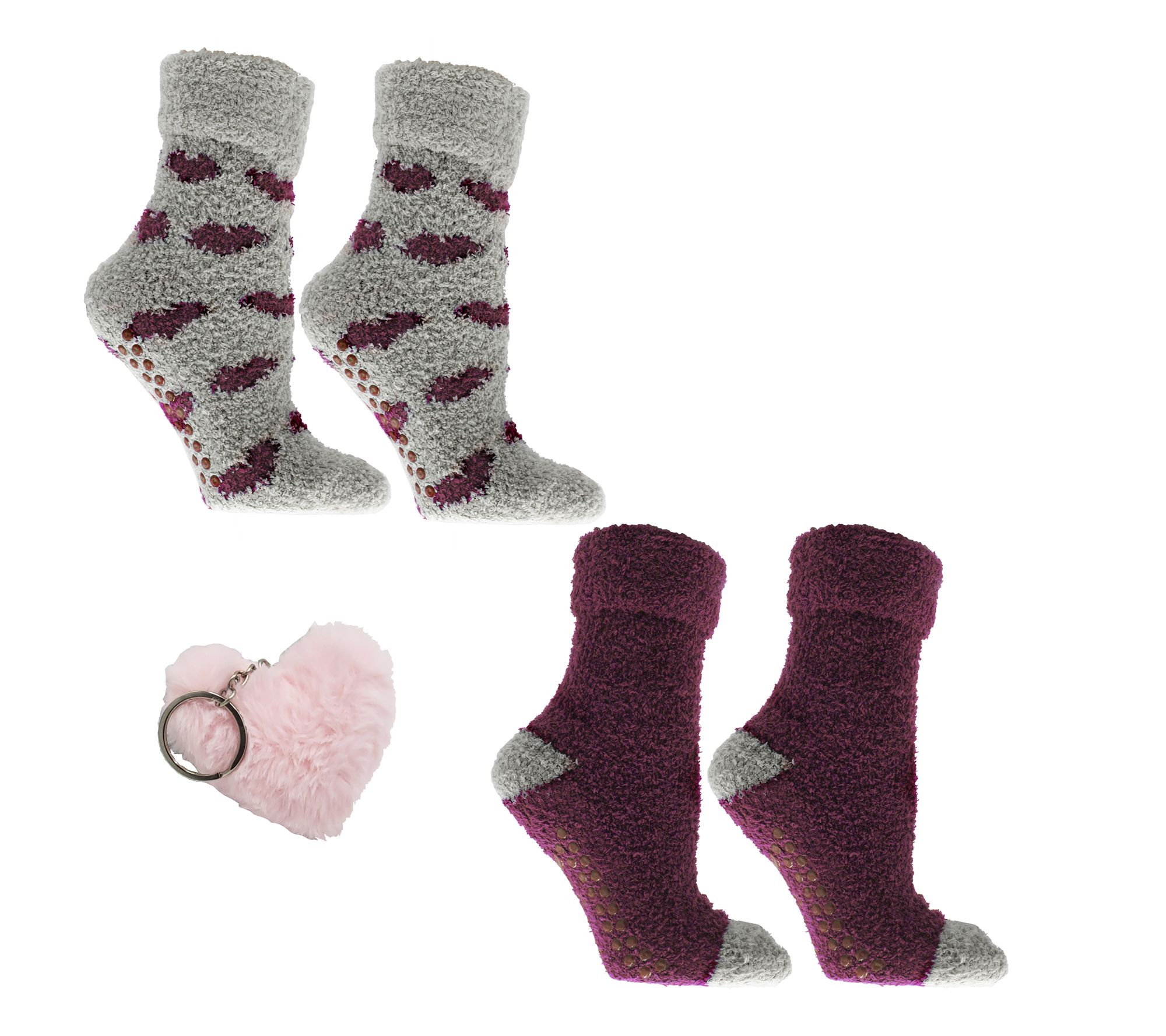 MinxNY Cozy Chenille Socks - 2pk