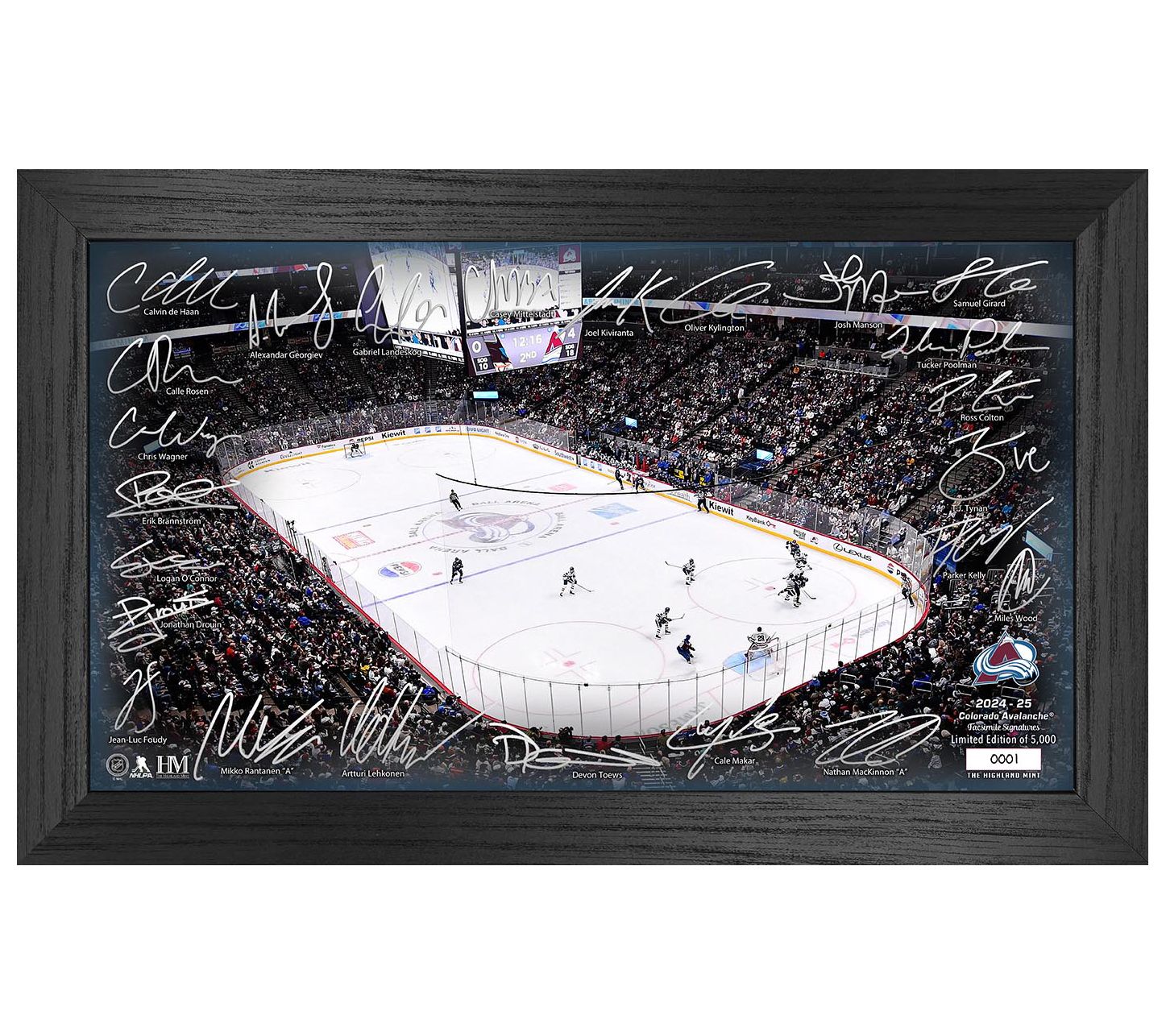 Highland Mint National Hockey League 2024 Signature Rink