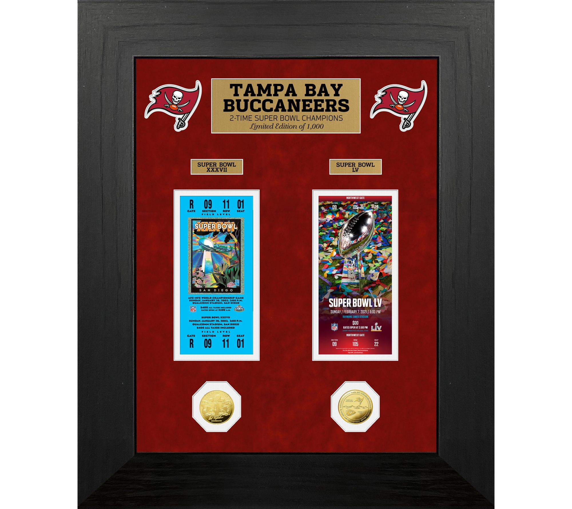 NFL Tampa Bay Buccaneers - Commemorative Super Bowl LV Champions
