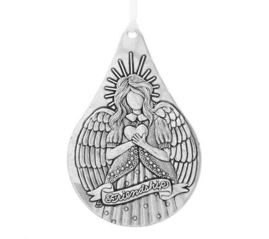 Wendell August Friendship Angel Teardrop Ornament