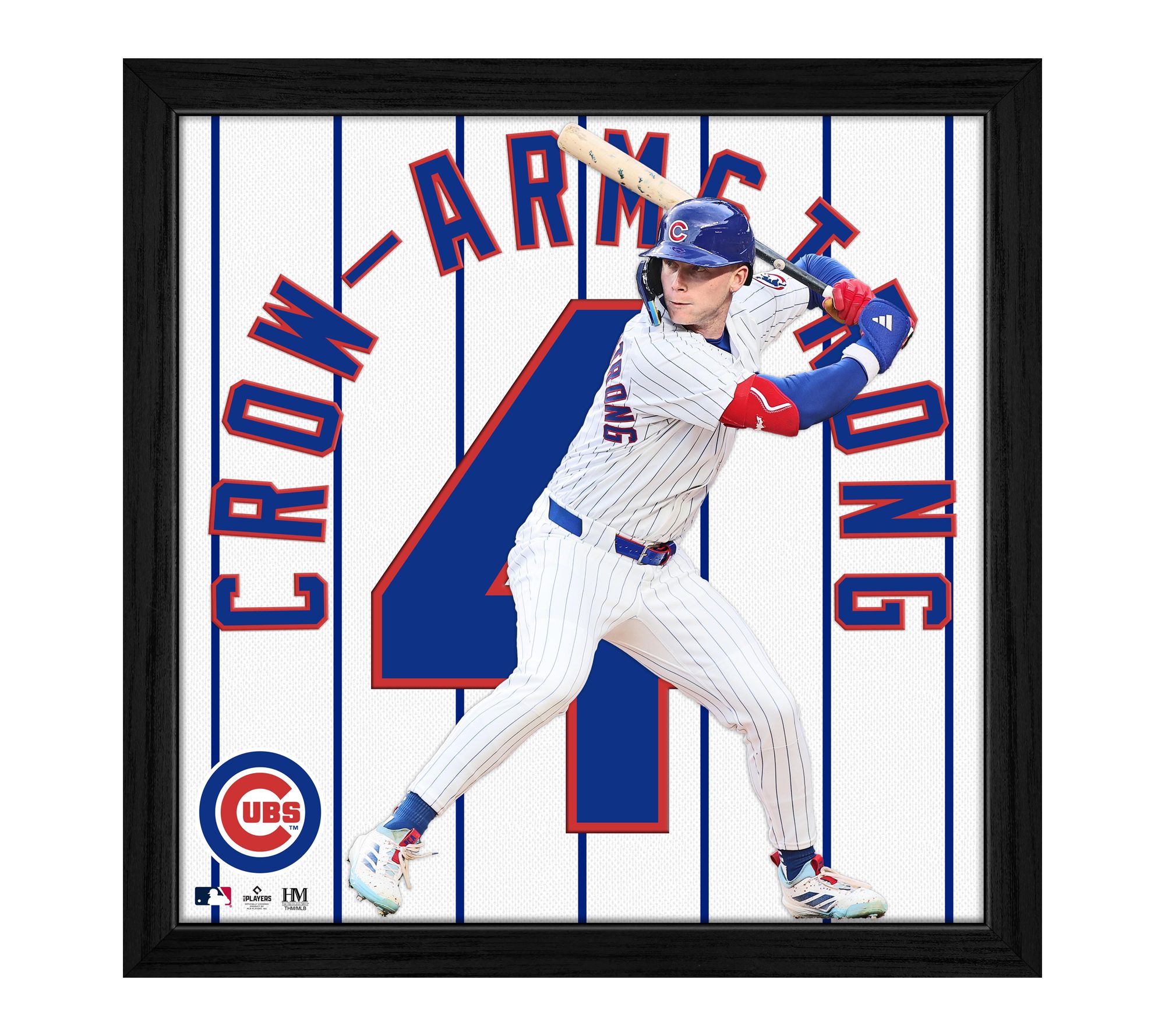 Highland Mint Pete Crow-Armstrong Cubs Impact Jersey Frame