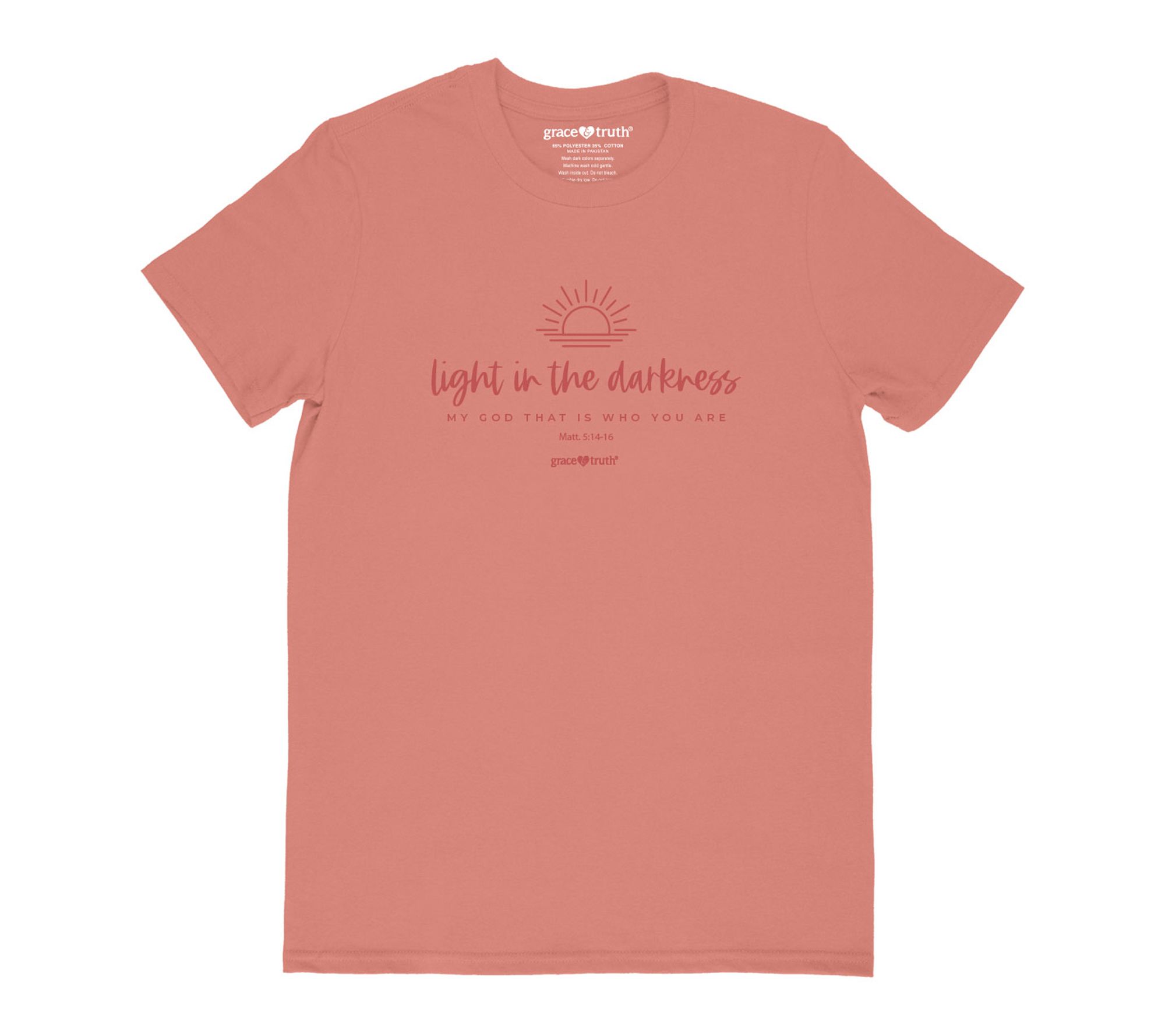 grace & truth Women's T - Light In The Darkness