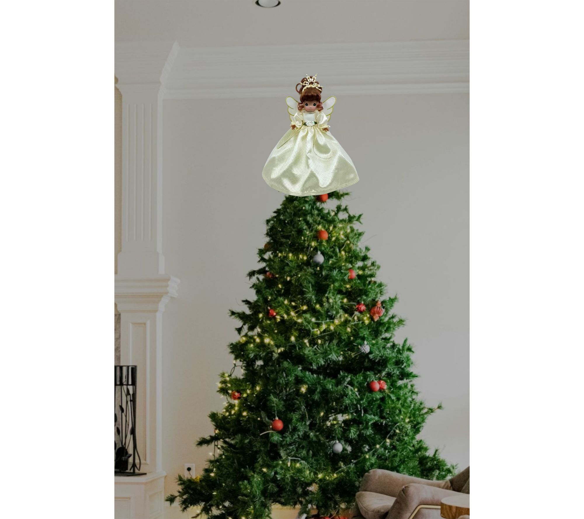 Precious Moments 12" A Touch of Heaven - Tree Topper