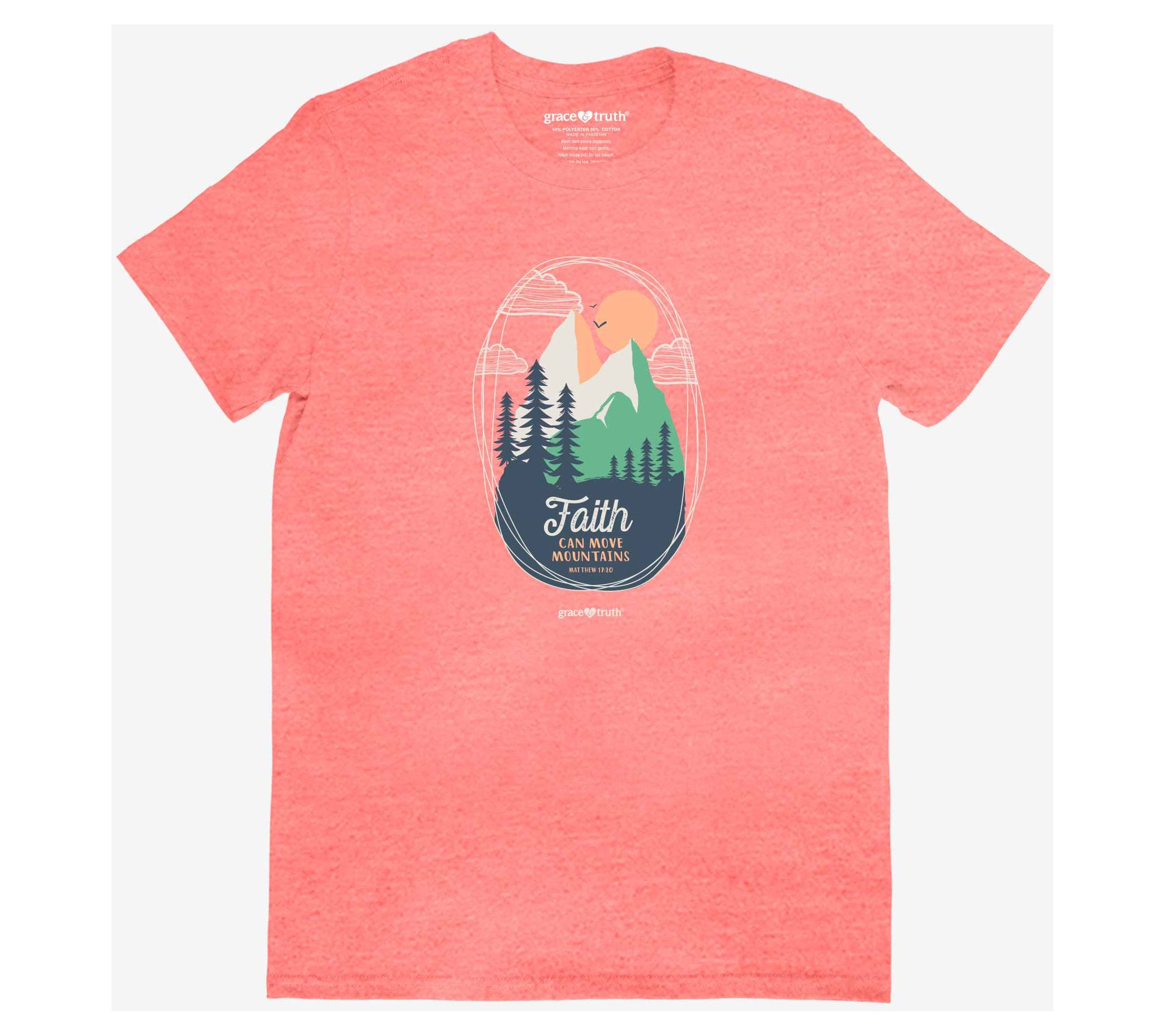 grace & truth Women's T - Faith Mountains