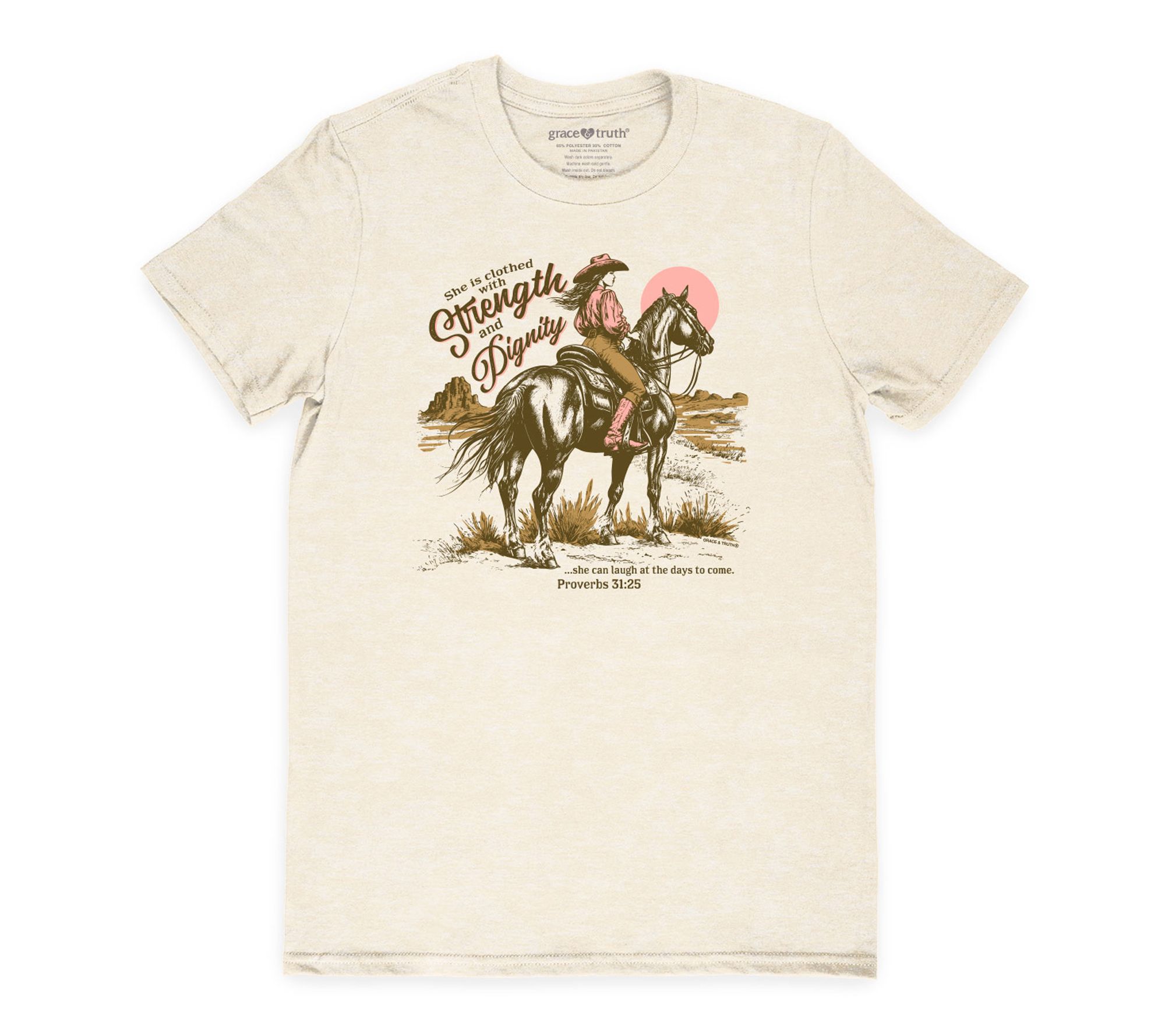 grace & truth Women's T - Cowgirl Strength