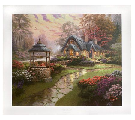 Thomas Kinkade's Christmas Cottage - Park West Gallery