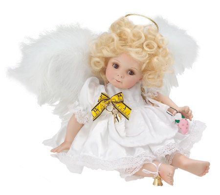 porcelain dolls with angel wings