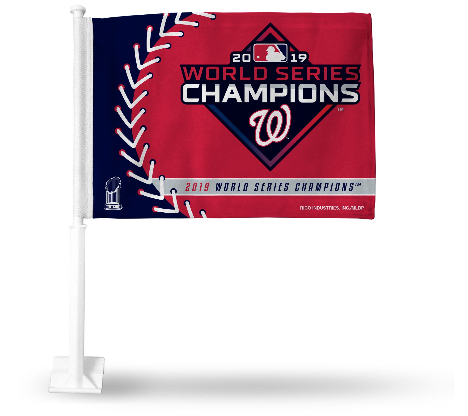 Nationals 2019 MLB World Series Champs Car Flag 