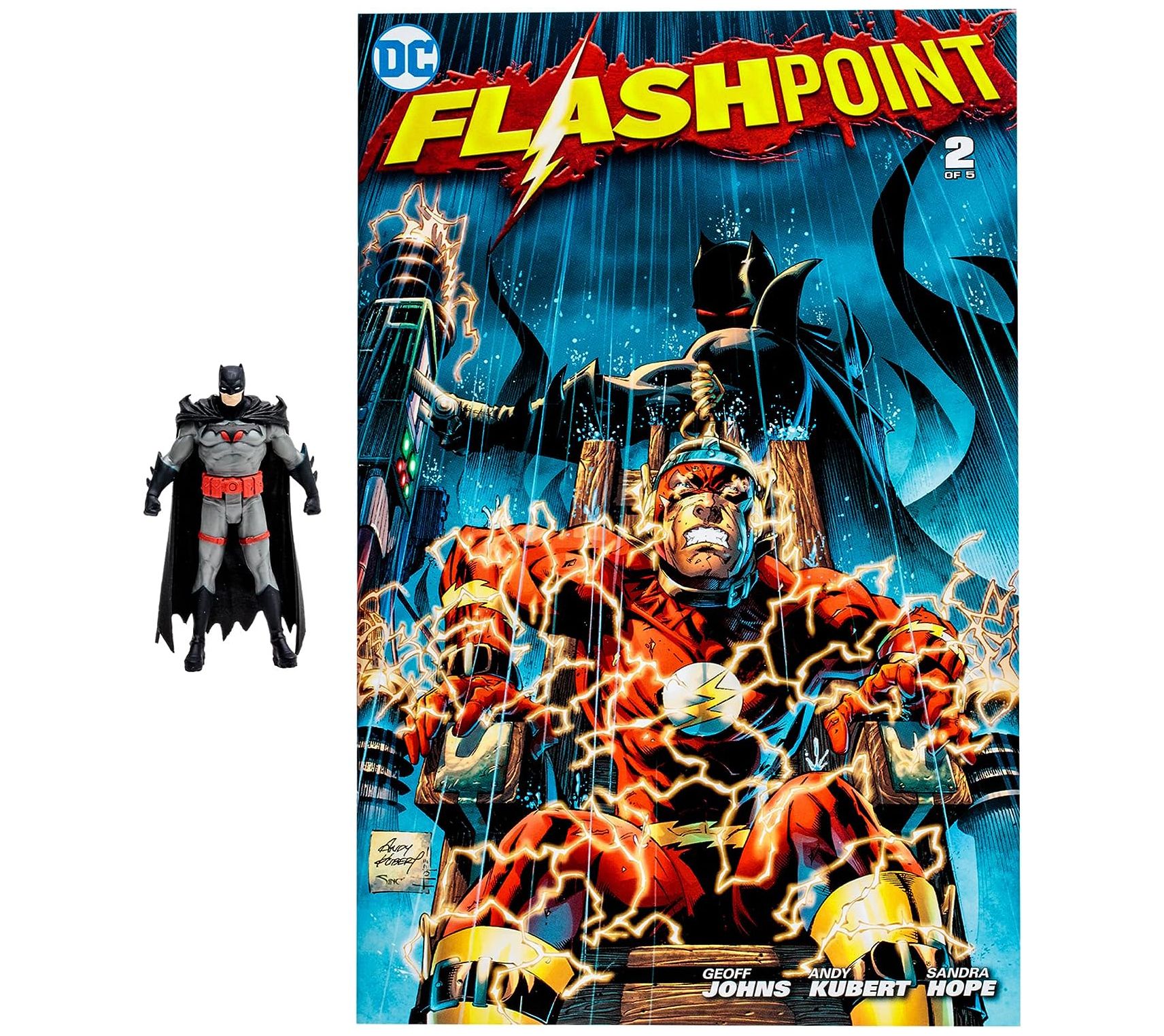 DC Page Punchers 3" Figure & Comic Wave 2 - Bat man Flashpoint