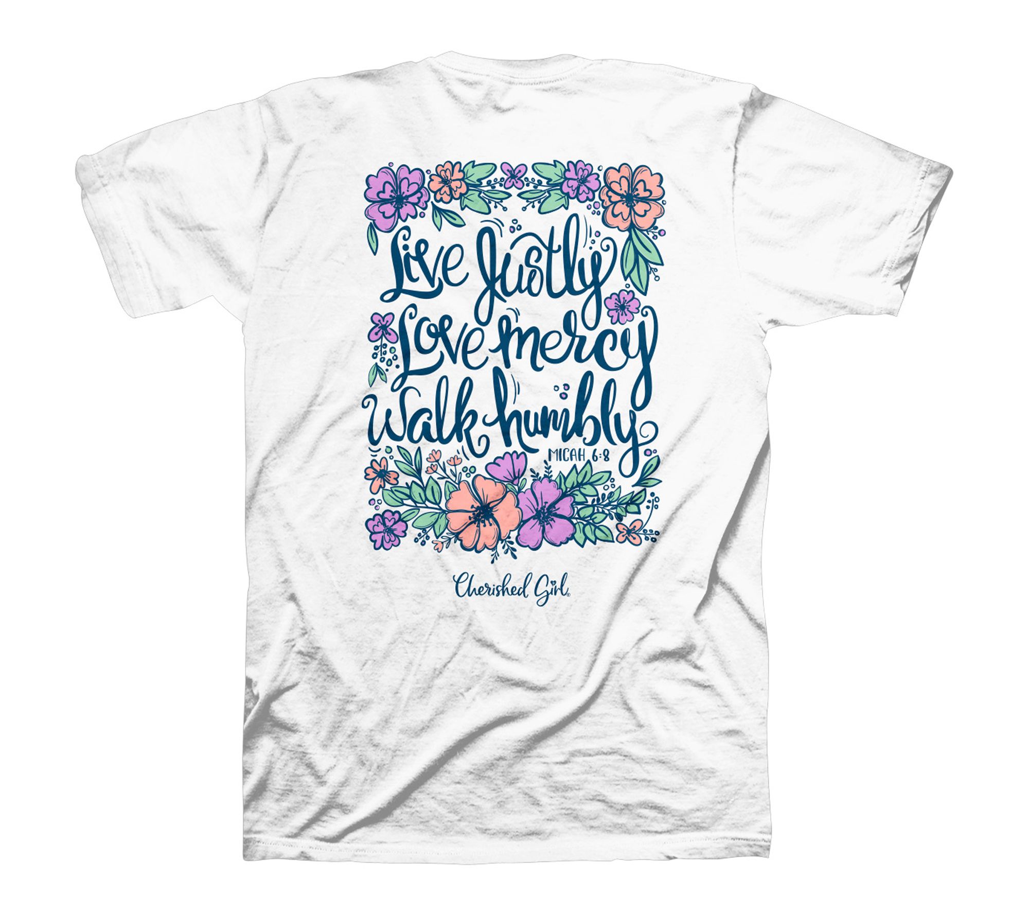 Cherished Girl Adult T - Live Justly