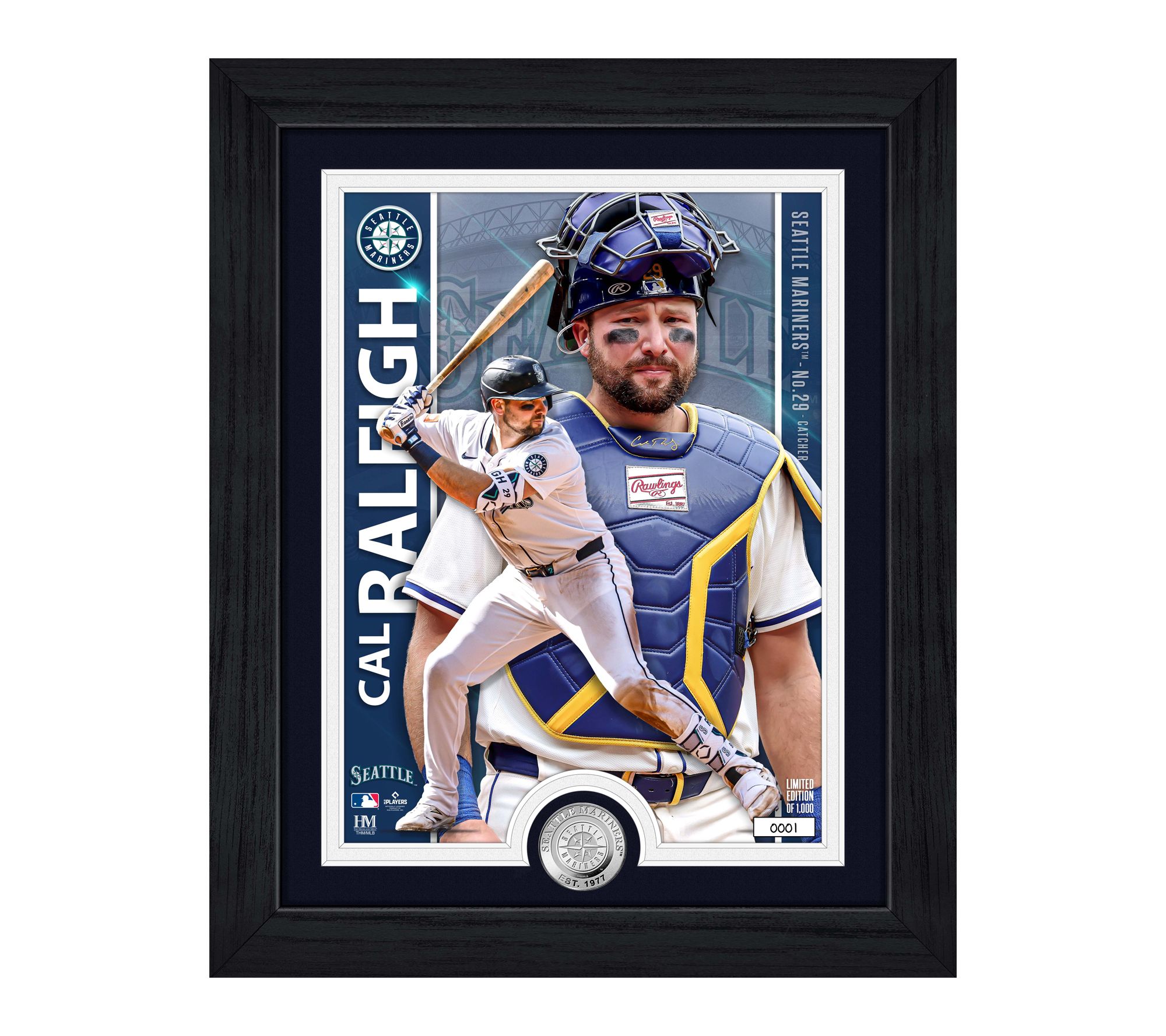 Highland Mint Cal Raleigh Artist Proof Silver Coin Photomint