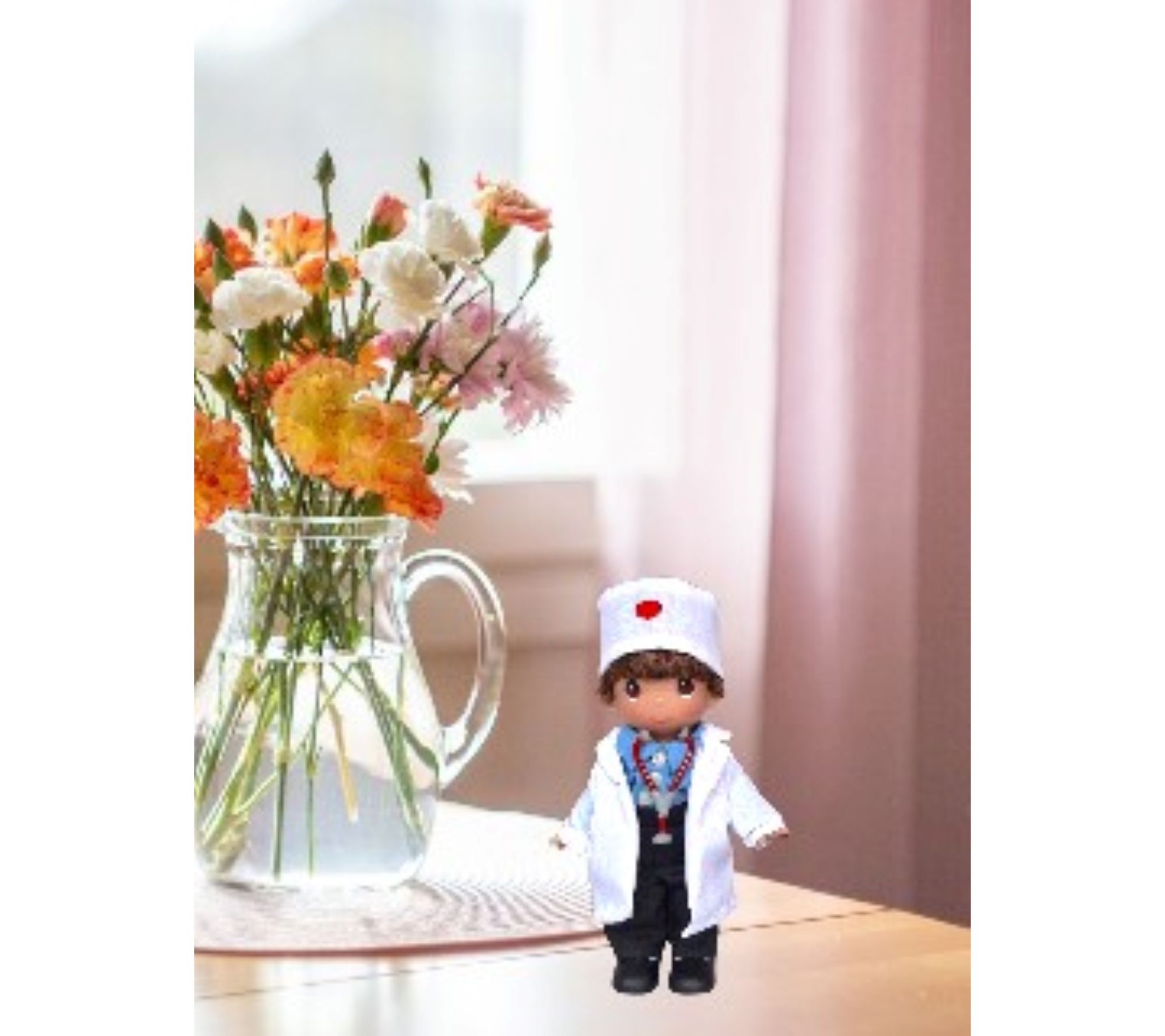 Precious Moments 7" Caring Heart Doctor Doll