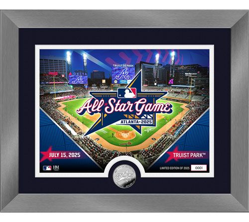 Highland Mint 2025 MLB Atlanta All Star Game Silver Coin Photo