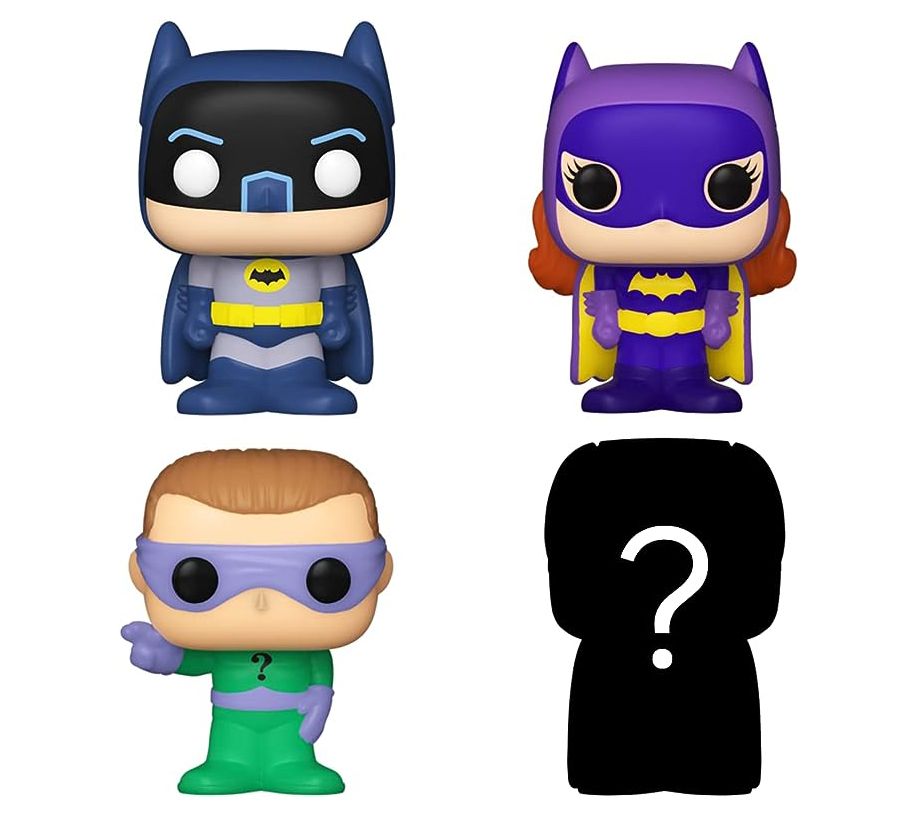 FUNKO BITTY POP!: DC - Batman 1966 4-Pack