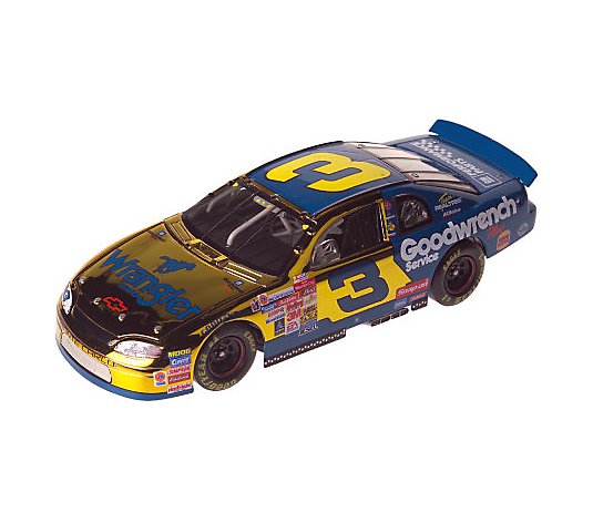 Dale Earnhardt 1999 Wrangler Color Chrome 1:24 Scale Die Cast Car 