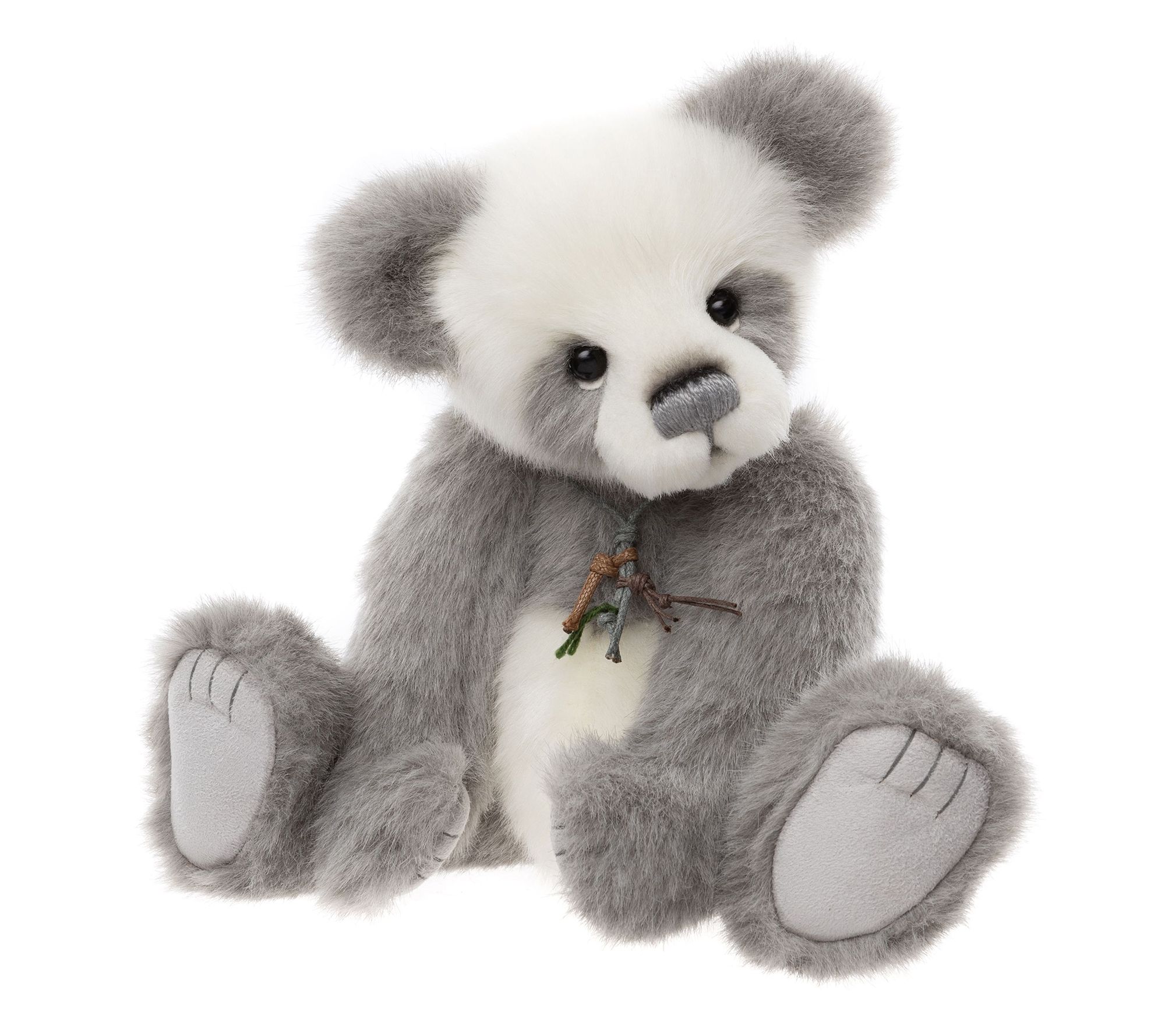 Charlie Bears Anniversary Bronte 11.5" Short Plush Fur Panda