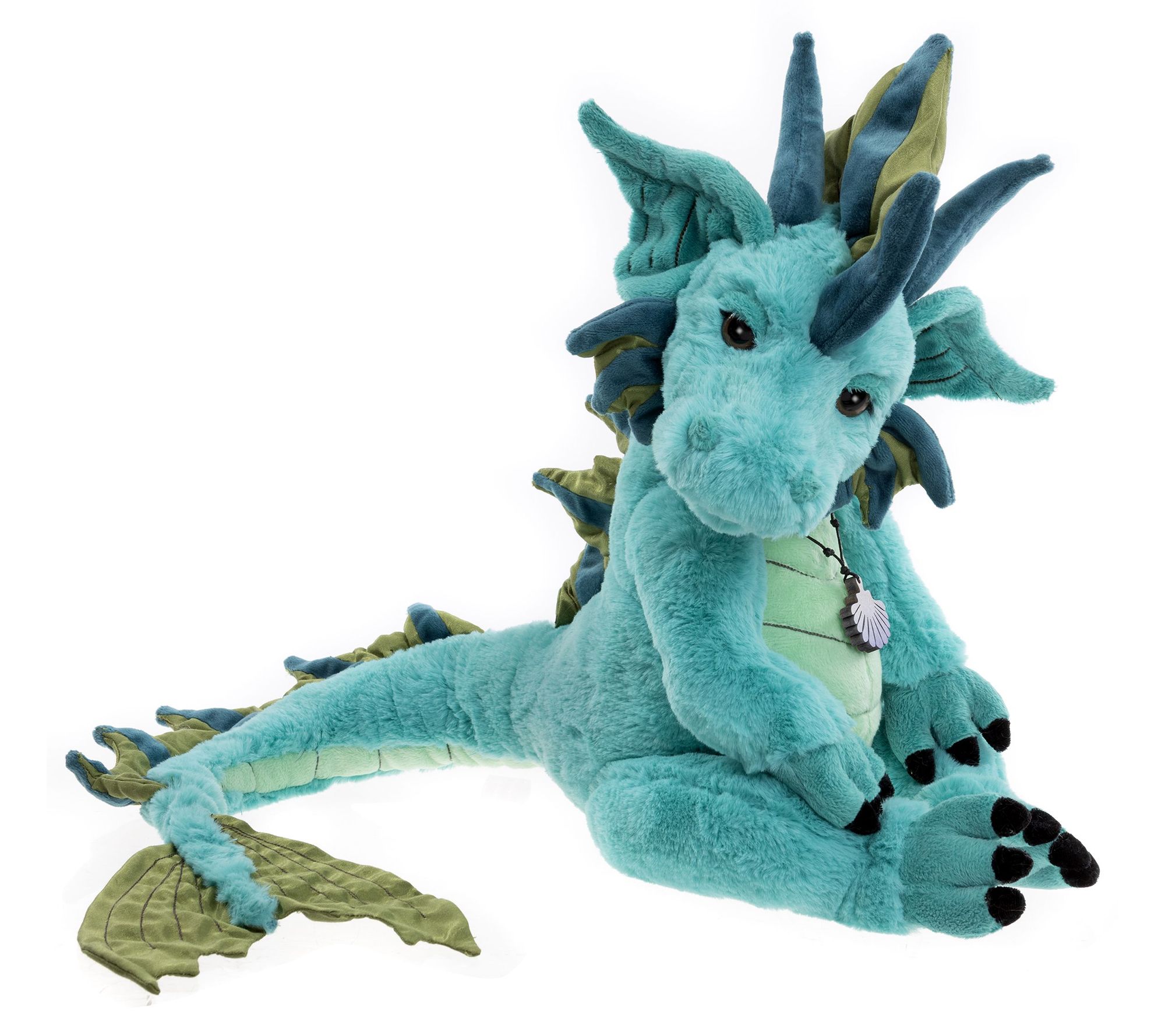 Charlie Bears Mirren 17" Short Pile Fur Plush Sea Dragon