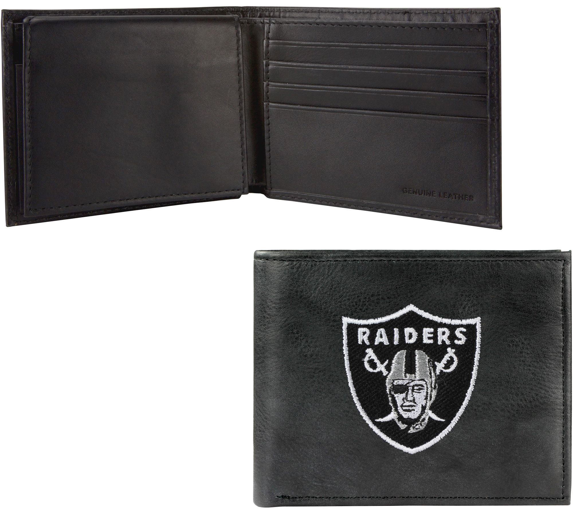 Rico NFL Embroidered Leather Billfold