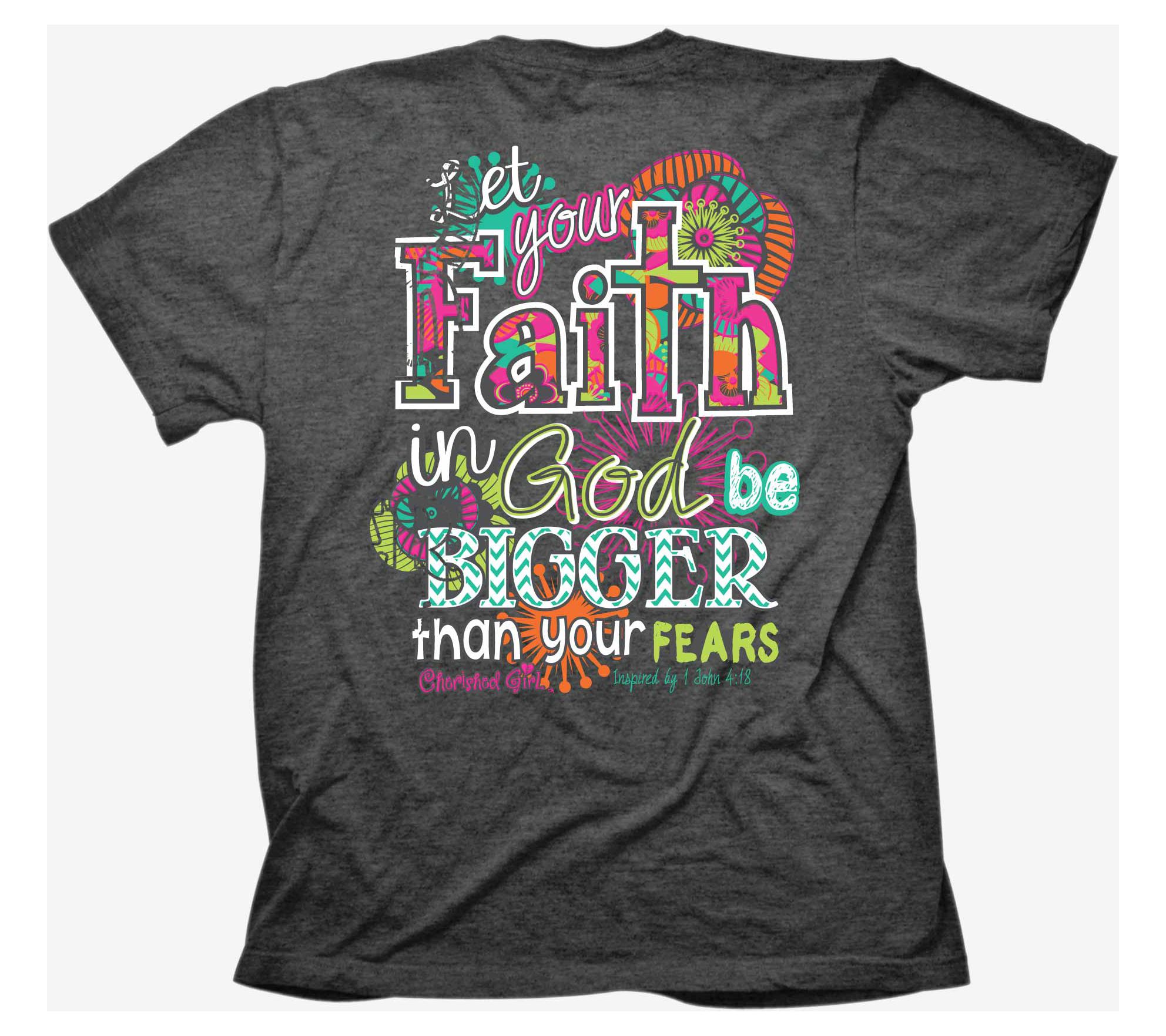 Cherished Girl Adult T - Big Faith