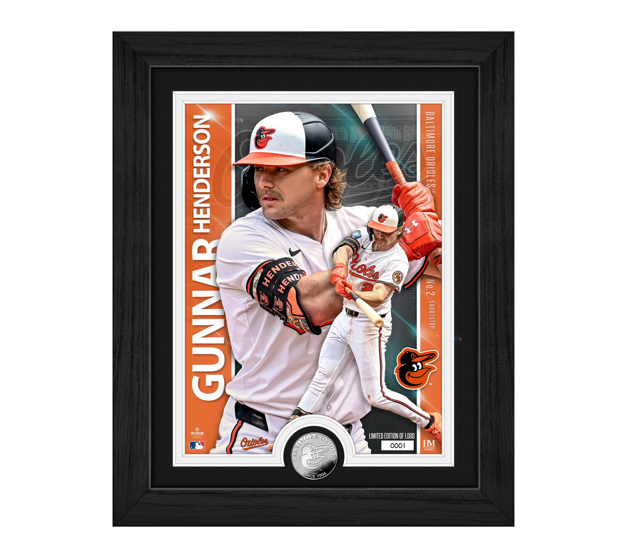 Highland Mint Gunnar Henderson Silver Coin Photo Mint