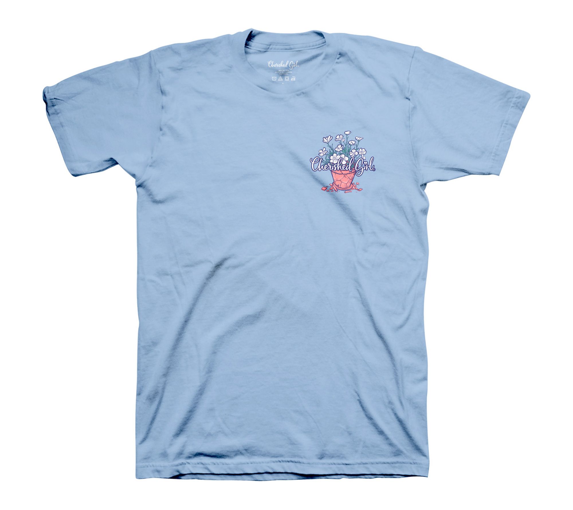 Cherished Girl Adult T - Blooms
