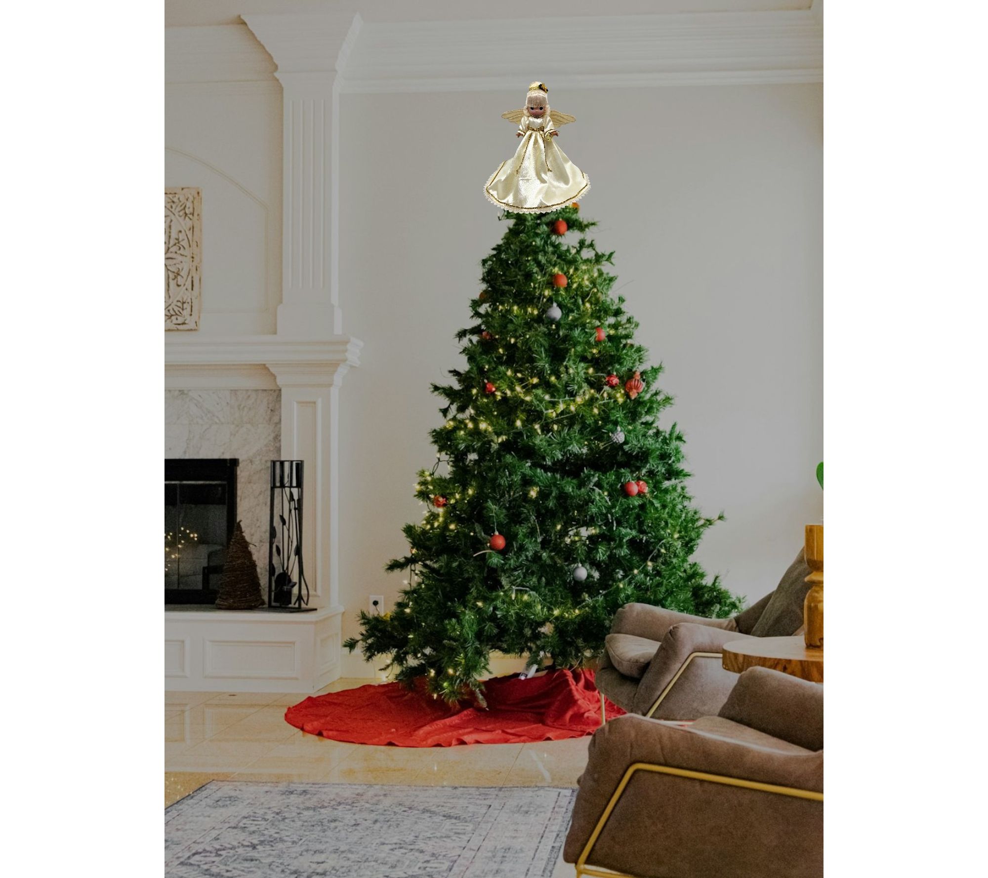 Precious Moments 12" Angelic Memories of Christmas Tree Topper