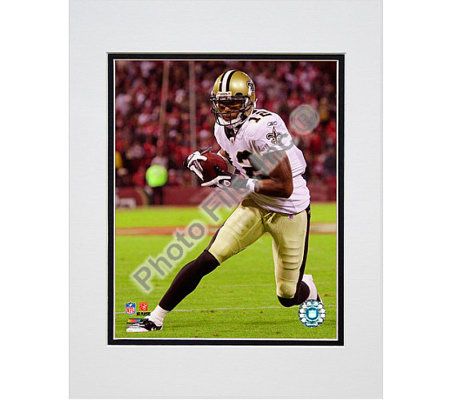 Framed New Orleans Saints Marques Colston Autographed Signed