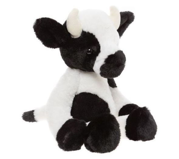 Charlie Bears Buttercup Black & White Cow