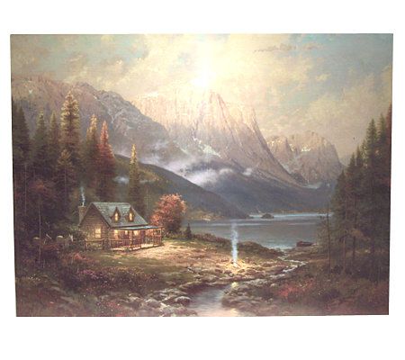 “Beginning of a Perfect Day” Limited Edition Print by Thomas Kinkade