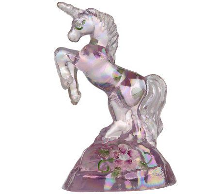 fenton glass unicorn