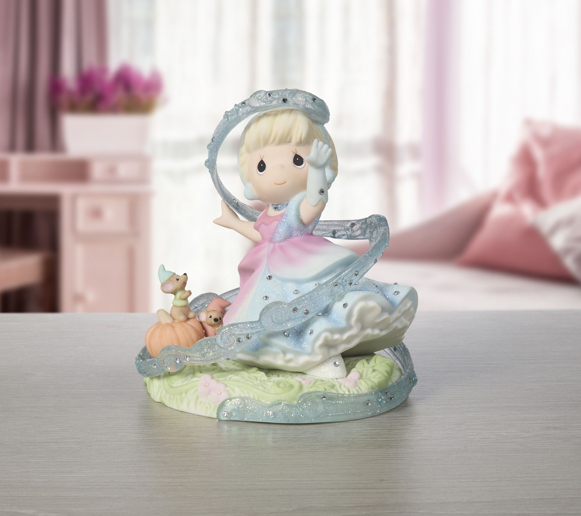 Precious Moments Disney Cinderella Transformation Figurine