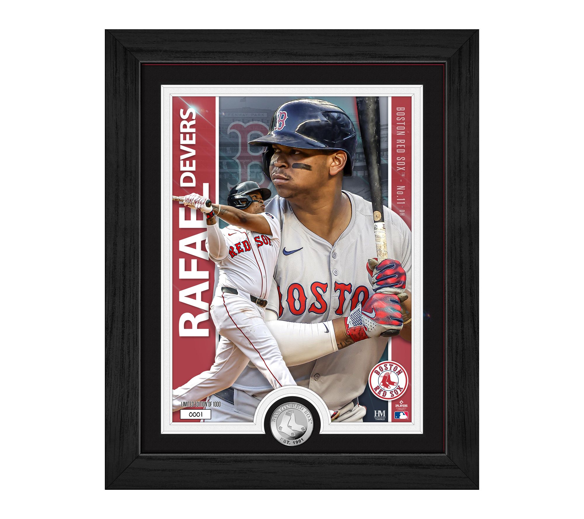 Highland Mint Rafael Devers Silver Coin Photo Mint