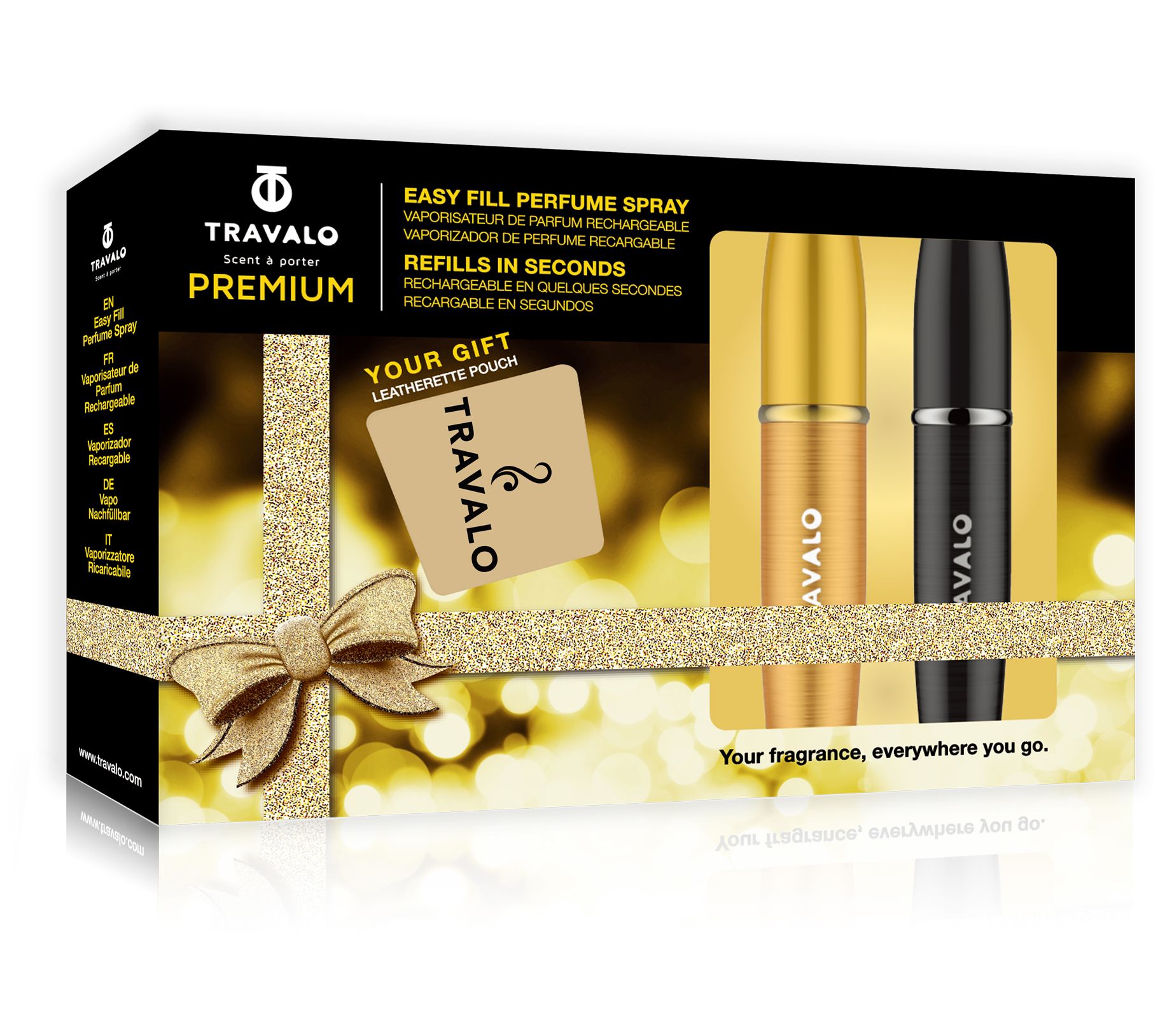  Travalo Lux Travel Atomizer Duo Gift Set