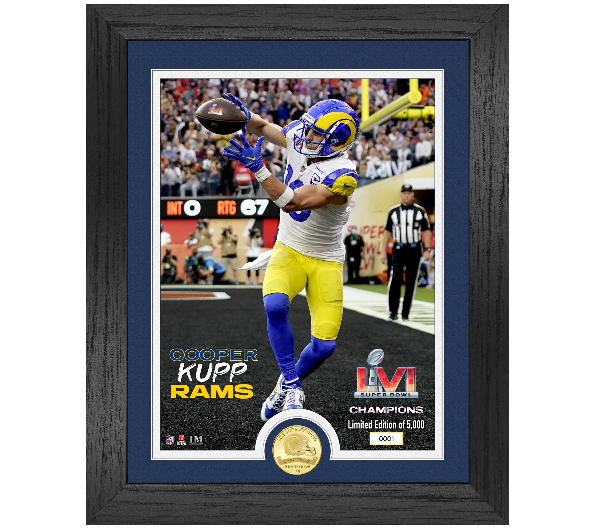 Matthew Stafford Super Bowl LVI Action Los Angeles Rams Autographed Framed  Football Photo - Dynasty Sports & Framing
