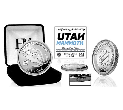 Highland Mint Utah Mammoth Silver Mint Coin