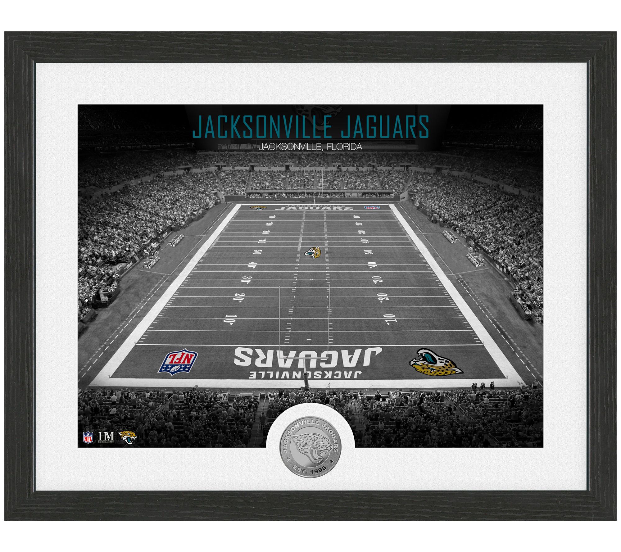NFL Art Deco Stadium Photo Mint